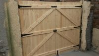 softwood garden gates